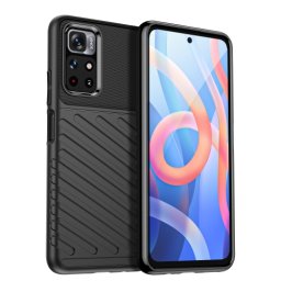 THUNDER Védőburkolat Xiaomi Poco M4 Pro 5G / Redmi Note 11S 5G fekete