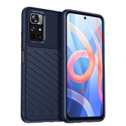 THUNDER Védőburkolat Xiaomi Poco M4 Pro 5G / Redmi Note 11S 5G kék