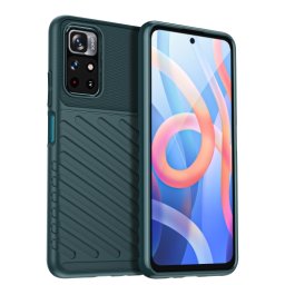 THUNDER Védőburkolat Xiaomi Poco M4 Pro 5G / Redmi Note 11S 5G zöld