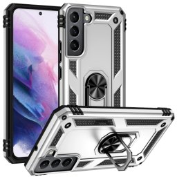 RING Védőtok Samsung Galaxy S22 Plus 5G ezüst