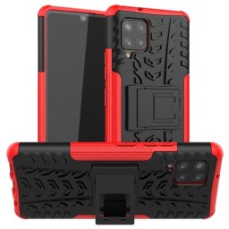 STAND Extra strapabíró tok Samsung Galaxy A42 5G piros