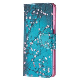 ART Wallet fedél Samsung Galaxy A13 5G PLUM BLOSSOM