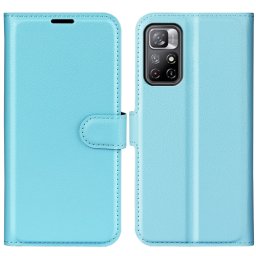 LITCHI Xiaomi Poco M4 Pro 5G / Redmi Note 11S 5G kék védőburkolat