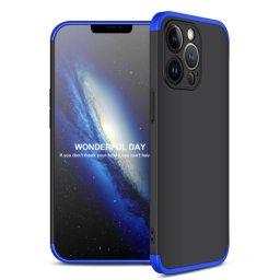 360° védőburkolat Apple iPhone 13 Pro Max fekete-kék