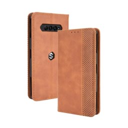BUSINESS pénztárcahuzat Xiaomi Black Shark 4 barna készülékhez