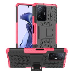 STAND Extra strapabíró tok Xiaomi 11T / 11T Pro rózsaszín