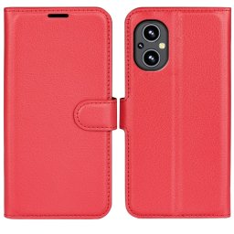 LITCHI Védőburkolat OnePlus Nord N20 5G piros