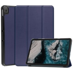 LEATHER Flip tok Nokia T20 kék