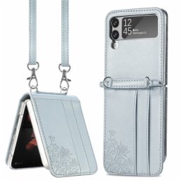 Samsung Galaxy Z Flip 3 5G világoskék ART tok