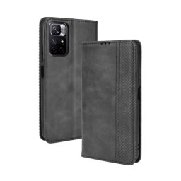 BUSINESS pénztárca borító Xiaomi Poco M4 Pro 5G / Redmi Note 11S 5G fekete fekete