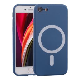 RUBBER MAGSAFE tok Apple iPhone 8 / SE 2022/2020 sötétkék
