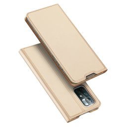 DUX pénztárca borító Xiaomi Poco M4 Pro 5G / Redmi Note 11S 5G arany