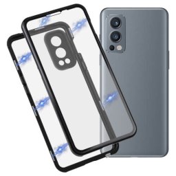 Mágneses burkolat 360 OnePlus Nord 2 5G fekete