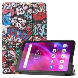 ART Flip tok Lenovo Tab M7 G3 (3. generációs) GRAFFITI készülékhez