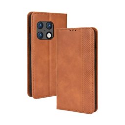 BUSINESS Pénztárcahuzat OnePlus 10 Pro 5G -hez barna