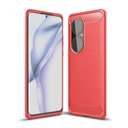 FLEXI TPU burkolat Huawei P50 Pro piros