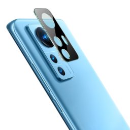 IMAK FULL COVER üveg Xiaomi 12 / Xiaomi 12X fekete kamerához