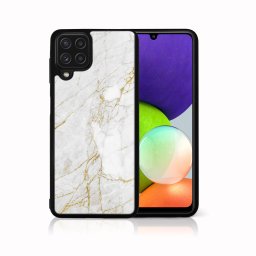 PROTEMIO MY ART szilikon tok Samsung Galaxy A22 WHITE STONE (011)