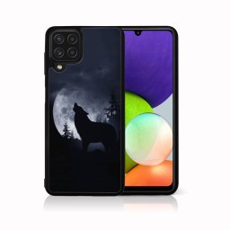 PROTEMIO MY ART szilikon borítás Samsung Galaxy A22 WOLF (044)