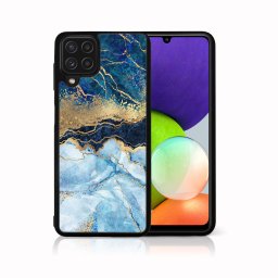 PROTEMIO MY ART szilikon tok Samsung Galaxy A42 5G BLUE MARBLE (141)