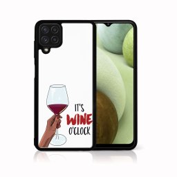 PROTEMIO MY ART szilikon tok Samsung Galaxy A12 / M12 WINE (007)