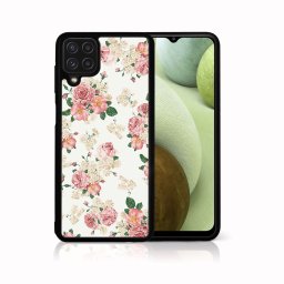 PROTEMIO MY ART szilikon tok Samsung Galaxy A12 / M12 PINK ROSES (016)
