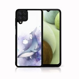 PROTEMIO MY ART szilikon borítás Samsung Galaxy A12 / M12 WHALE (032)