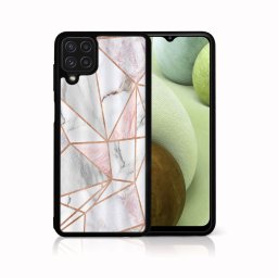 PROTEMIO MY ART szilikon tok Samsung Galaxy A12 / M12 PINK MARBLE (143)