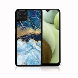 PROTEMIO MY ART szilikon borítás Samsung Galaxy A12 / M12 BLUE MARBLE (141)