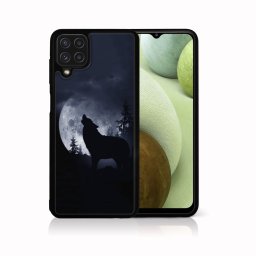 PROTEMIO MY ART szilikon tok Samsung Galaxy A12 / M12 WOLF (044)