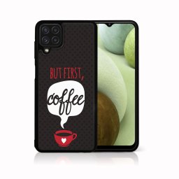 PROTEMIO MY ART szilikon borítás Samsung Galaxy A12 / M12 COFFEE (056)