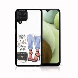 PROTEMIO MY ART szilikon tok Samsung Galaxy A12 / M12 SHOES (061)