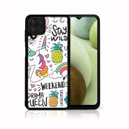PROTEMIO MY ART szilikon borítás Samsung Galaxy A12 / M12 UNICORN (063)