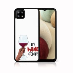 PROTEMIO MY ART szilikon tok Samsung Galaxy A22 5G WINE (007)