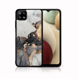 PROTEMIO MY ART szilikon borítás Samsung Galaxy A22 5G GREY MARBLE (140)