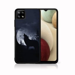 PROTEMIO MY ART szilikon tok Samsung Galaxy A22 5G WOLF (044)