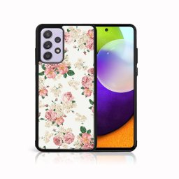 PROTEMIO MY ART szilikon tok Samsung Galaxy A52 / A52s / A52 5G PINK ROSES (016)