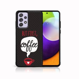 PROTEMIO MY ART szilikon tok Samsung Galaxy A72 COFFEE (056)