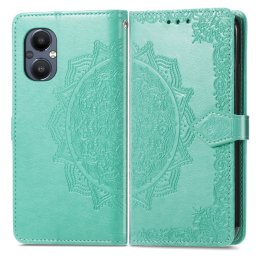 ART Pénztárca huzat OnePlus Nord N20 5G ORNAMENT zöld