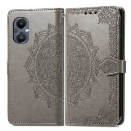 ART Pénztárca huzat OnePlus Nord N20 5G ORNAMENT szürke