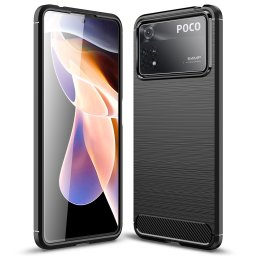 FLEXI TPU burkolat Xiaomi Poco X4 Pro 5G fekete