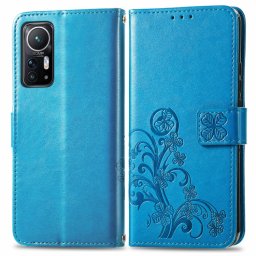 Pénztárcahuzat ART 12 / Xiaomi Xiaomi FLOWERS kék