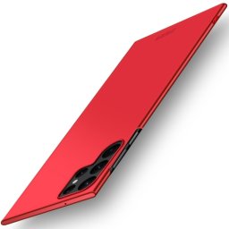 MOFI Ultravékony tok Samsung Galaxy S22 Ultra 5G piros
