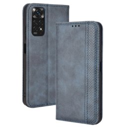 BUSINESS pénztárcahuzat Xiaomi Redmi Note 11 / Note 11S készülékhez kék