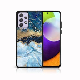 PROTEMIO MY ART szilikon tok Samsung Galaxy A32 BLUE MARBLE (141)