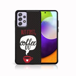 PROTEMIO MY ART szilikon tok Samsung Galaxy A32 COFFEE (056)
