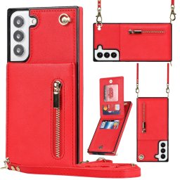BAG tok kábellel Samsung Galaxy S21 FE 5G piros