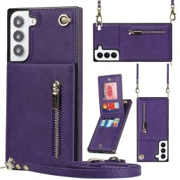 BAG tok kábellel Samsung Galaxy S21 FE 5G lila