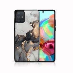PROTEMIO MY ART szilikon borítás Samsung Galaxy A71 GREY MARBLE (140)