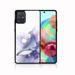 PROTEMIO MY ART szilikon borítás Samsung Galaxy A71 WHALE (032)